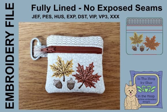 Autumn Leaves Mini Zipper Bag Review