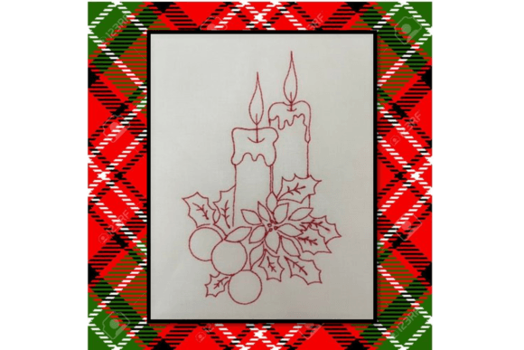 Candle Redwork Design Review