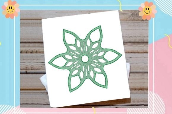Cute Snowflake Embroidery Review