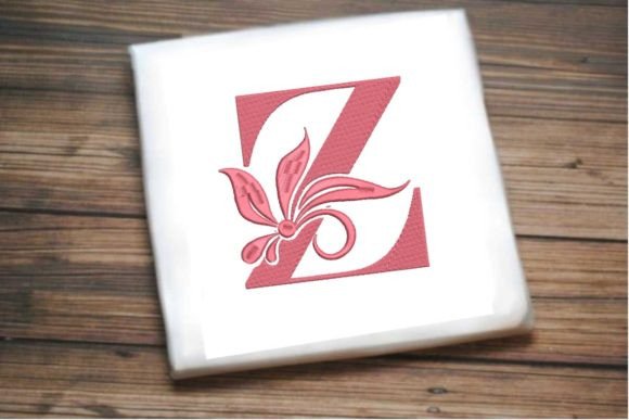 Elegant Floral Alphabet Letter Z Review