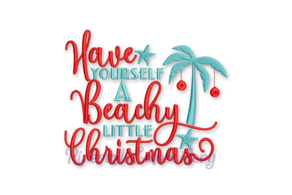 Have Yourself a Beachy Little Christmas Embroidery Review