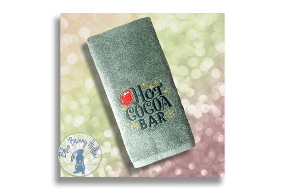 Hot Cocoa Bar Embroidery Review