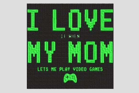 I Love My Mom Embroidery Review
