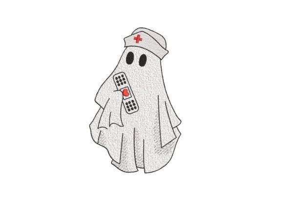 Nurse Ghost Embroidery Design Review