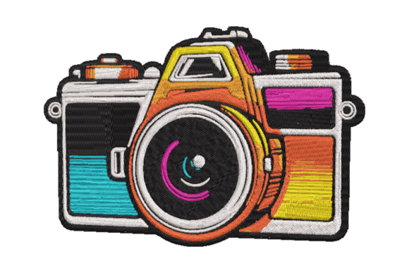 Retro Camera Embroidery Design Review