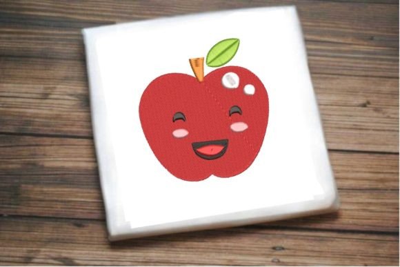 Smiling Red Apple Embroidery Review