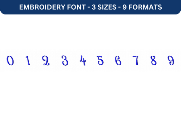 Smoothie Shoppe Font Number 0 to 9 Review