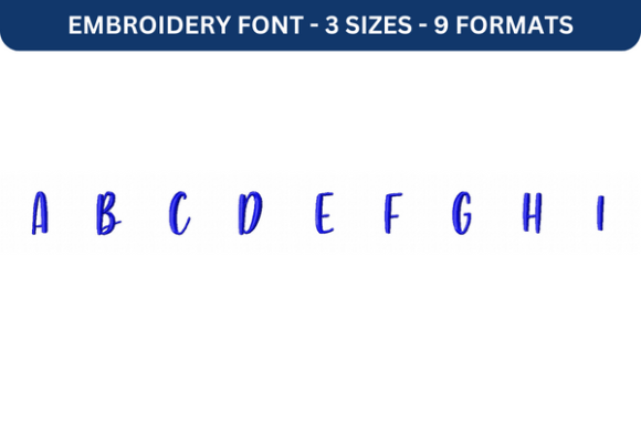 Strawberry Blossom Font Upper a to I Review
