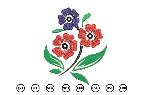 Winter Flower Embroidery Design Review