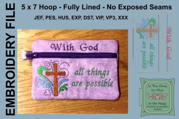 With God Zipper Bag Review