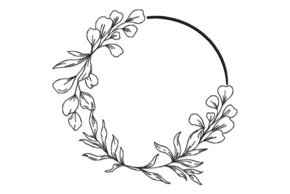 Wreath Round Frame Review